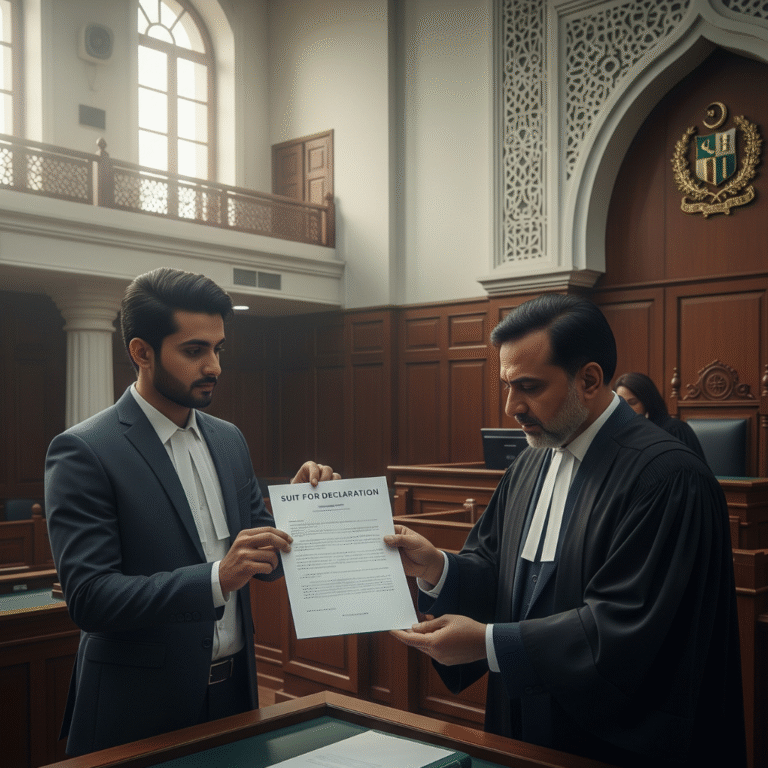 Declaration Suit in Karachi