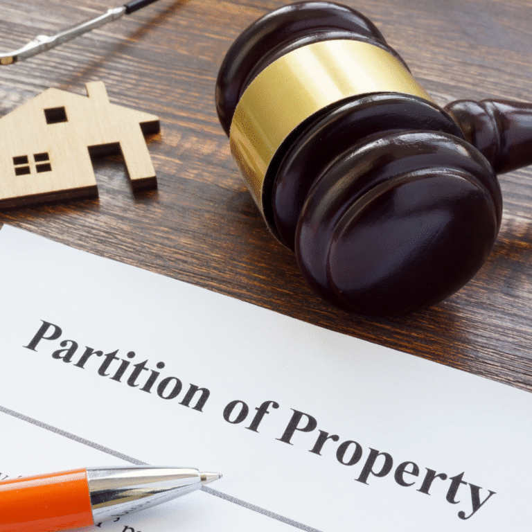 partition of property