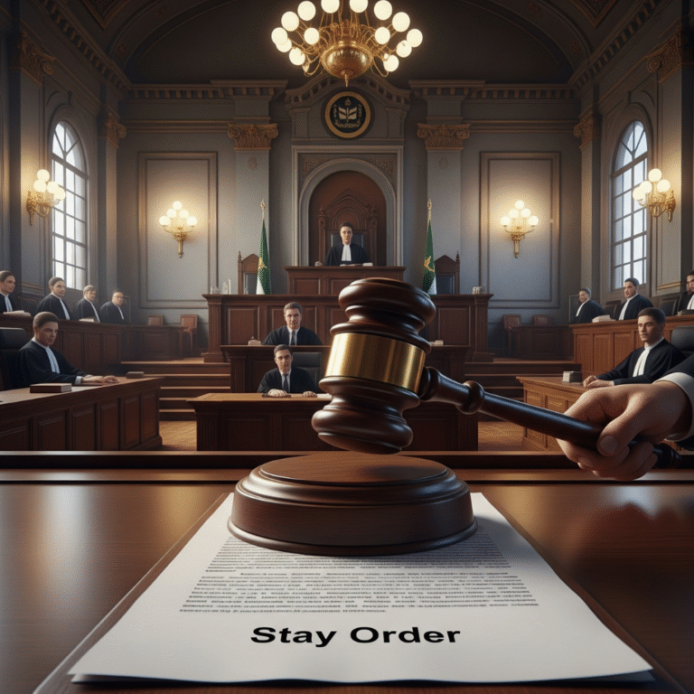 Stay Orders & Injunctions