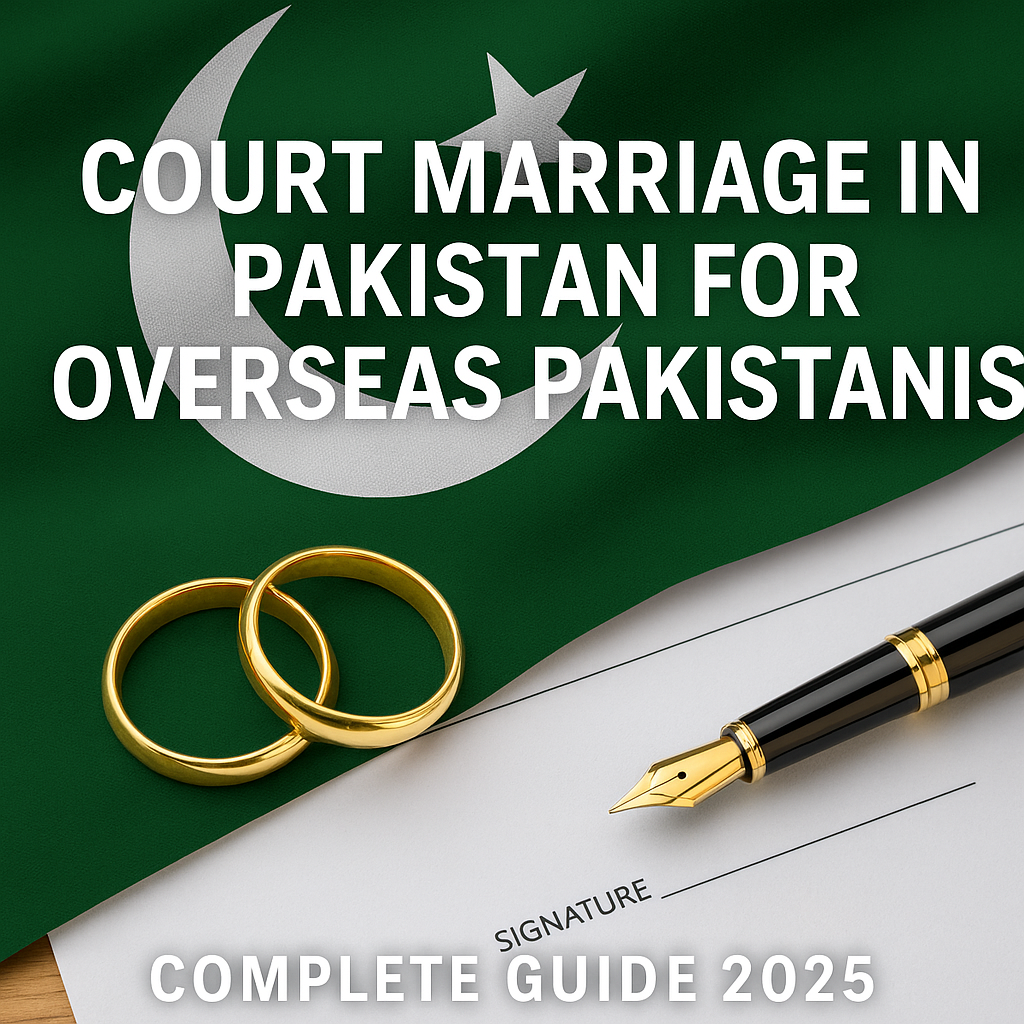 Court Marriage in Pakistan for Overseas Pakistanis